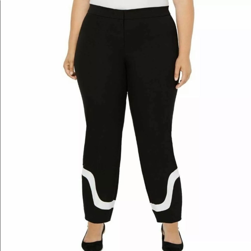 Alfani Skinny Leg Graphic Pants Ankle